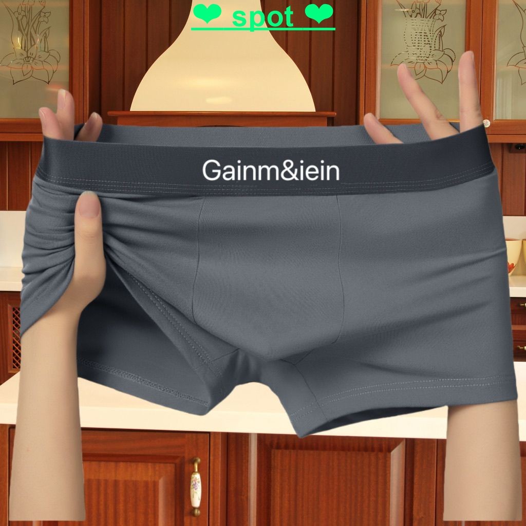 ชุดชั้นในผู้ชาย สบายผิว กางเกง boxer สำหรับเด็กและเยาวชน ระบายอากาศได้ดี