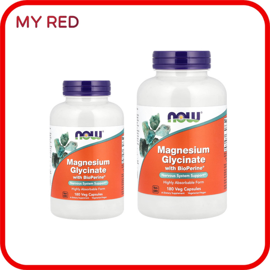 NOW Foods, Magnesium Glycinate With BioPerine®