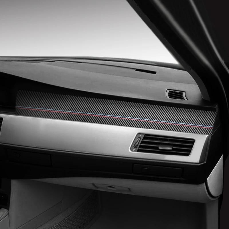 สําหรับ BMW 5 Series E60 E612005-2010แผงหน้าปัดแผงตัดแต่งเครื่องมือ Decaration สติกเกอร์ทําจากอุปกรณ