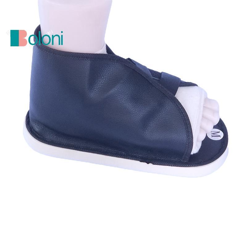 [Boloni] Anti Slip Flat Cast Walking Boot Shoe Breathable Foot Protection Broken Recovery Foot Drop 