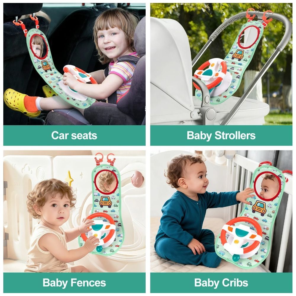 หน้า พวงมาลัยรถเด็ก, เอฟเฟกต์เสียงแขวนออกแบบพวงมาลัยของเล่น, การศึกษาที่นั่งเด็กแบบโต้ตอบ นักบิน ทารก - รูปที่ 3