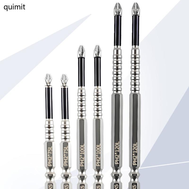 QUIM แพ็ค 3 K5 Crossing Slot สกรูหัวข้ามเคล็ดลับไขควง Bits สําหรับ Multifun