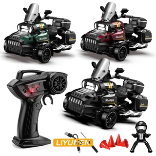 3WD สามล้อ RC Drift รถจักรยานยนต์ด้วงรุ่นรถ 2.4G รีโมทคอนโทรลไฟฟ้าความเร็วสูง Emulation รถจักรยานยนต์ของเล่นเด็ก
