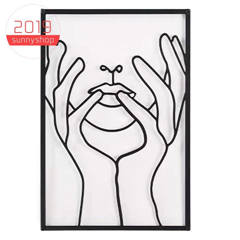 [sunnyshop2019]Abstract Metal Wall Art Abstract Wall Art Abstract Decor