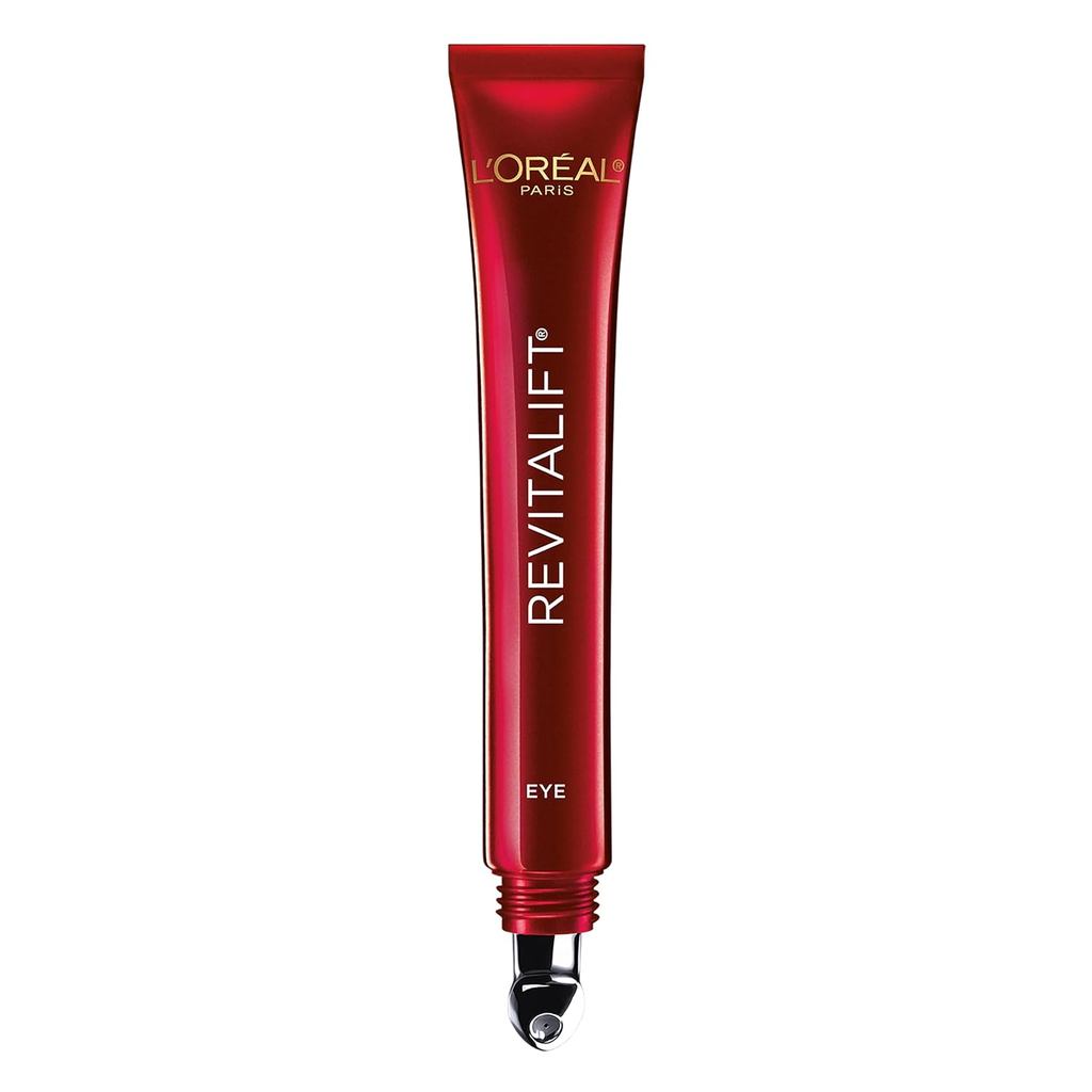 LOreal Paris Revitamin lift Triple Anti-Aging Eye Cream มีเรตินอล, กรดไฮยาลูโรนิกและวิตามินซี, ลดเลื