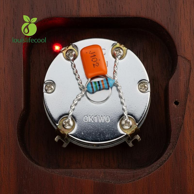 Louislifecool Musiclily Pro 001uF + 150K Treble Bleed Mod Capacitor Resistor สําหรับ NISSEI ใหม่