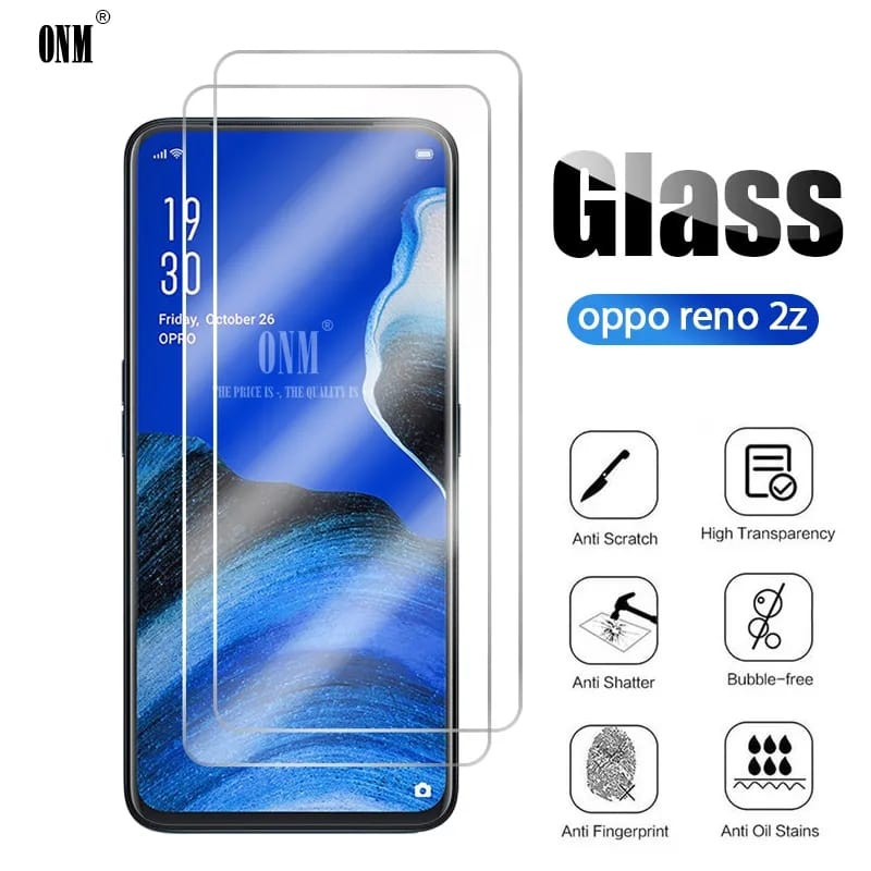 ฟิล์มกระจกนิรภัย OPPO RENO 2 2F 2Z / RENO 3 3 PRO / RENO 4 4F 4 PRO / RENO 5F / RENO 6 4G 5G CLEAR 9