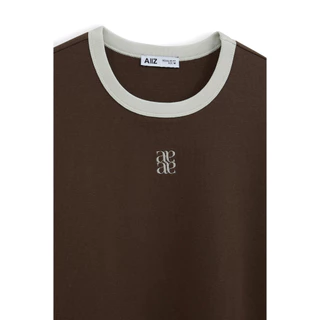 AIIZ (เอ ทู แซด) - AIIZ เสื้อยืดผู้หญิงแขนสั้น AIIZ Women’s Ringer T-Shirt