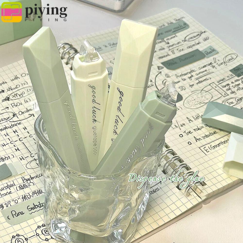 PIYING 4PCS Dot เทปกาว,ขนาดใหญ่ความจุ Erasable เทปกาวสองหน้า,คุณภาพสูงGradient สี DIY Scrapbooking Rolling เทปกาวโรงเรียน Office