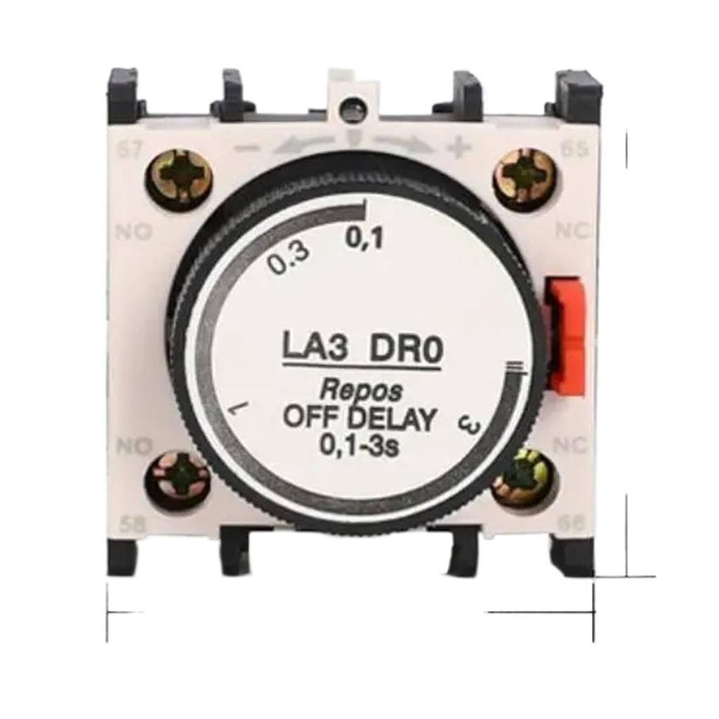 LA3DR0 LA3DR2 LA3DR4 LA2DT0 LA2DT2 LA2DT4 Air Power เปิด/ปิด Delay 1NO+1NC สําหรับ CJX2 Series ACLA3