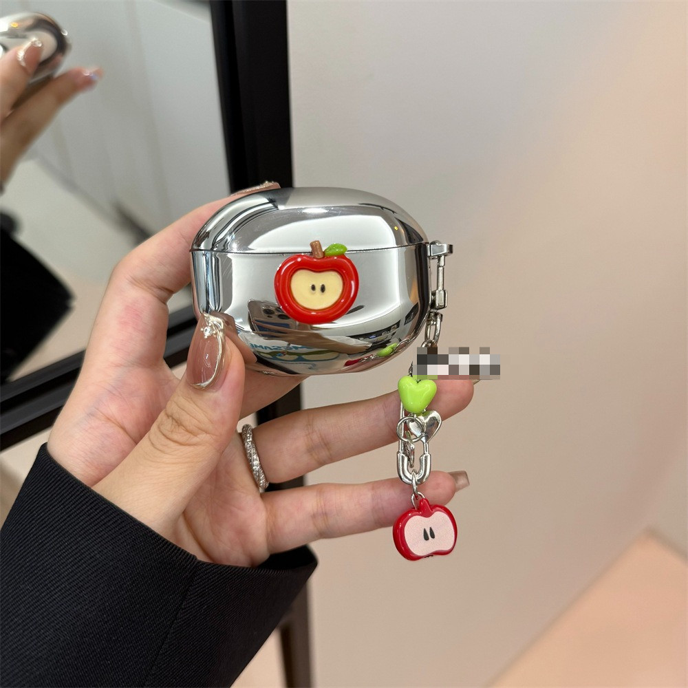 Ins สําหรับ Baseus MC1 PRO BC1 BP1pro M3S กรณีหูฟังแฟชั่นชุบซิลิโคน TPU Cover พร้อม keychian ฝาครอบ