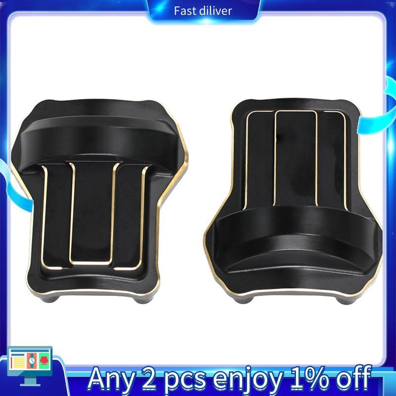 ทองเหลืองด้านหน้าและด้านหลัง Differential เพลาสําหรับ 1/10 RC Crawler FMS FCX10 RC Crawler รถอัพเกรด