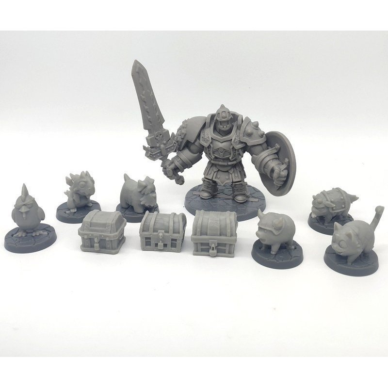 สินค้าใหม่ เกมกระดาน Chess Piece SDE super dungeon สํารวจ super dungeeon สํารวจ Animal Chess Piece