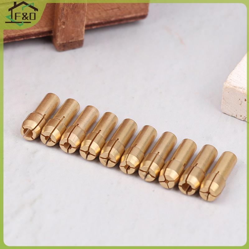 F&O 10 ชิ้น/เซ็ต 0.5 มม.-3.2 มม.Mini เจาะ Chucks อะแดปเตอร์ Chucks สําหรับ Chuck อะแดปเตอร์ Micro Co