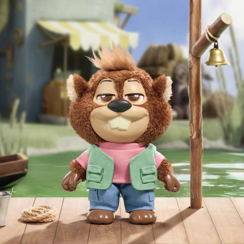 MINISO x Disney สินค้าแท้ Zootopia 2 ซีรีย์ City Residents: โซ่กุญแจกล่องลับตุ๊กตาแผ่นยางขนสั้น-A211 - รูปที่ 5