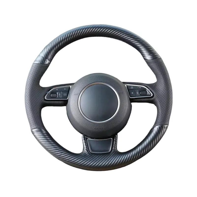 สําหรับ Audi A1 8X A3 8V Sportback A4 B8 Saloon Avant A5 8T A6 C7 A7 G8 A8 D4 S1 S3 S4 DIY คาร์บอนไฟ