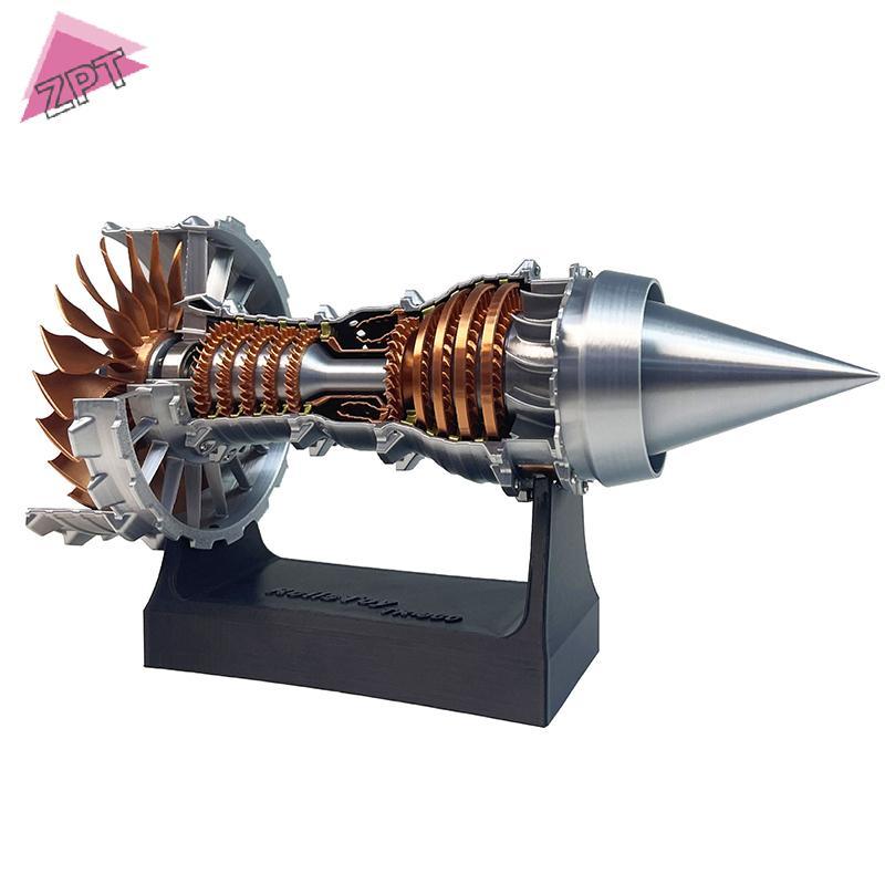 [ZPT] Mini Turbofan Engine Aviation Model การทดลองวิทยาศาสตร์ Jet Engine Model ของเล่นวิทยาศาสตร์สํา