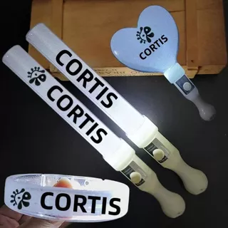 Cortisol Performance Fan Support Cheer call Glow Stick Support Stick โฮมเมดสีขาว Glow การ์ดสนับสนุนที่กําหนดเอง Love Stick