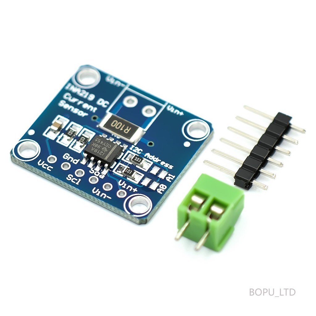 INA219 Bi-directional DC Current Power Supply Sensor Breakout โมดูล DIY 3V-5V IIC I2C โมดูลเซ็นเซอร์