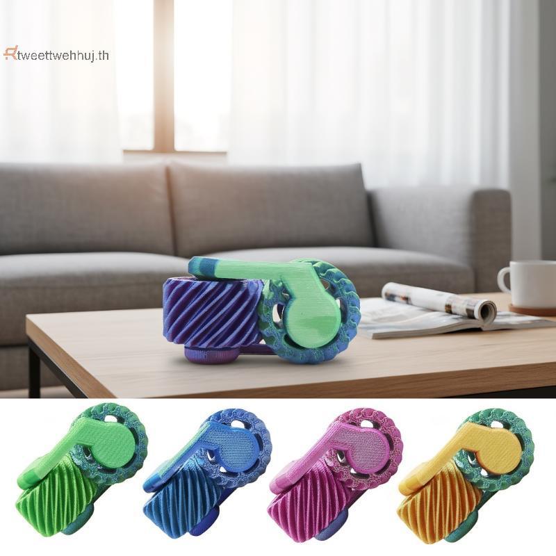 Tw 3D พิมพ์ Creative Gyro Fiet ของเล่น Str บรรเทา Lectual Plaything Finger Gear Design เด็ก Eonal ขอ
