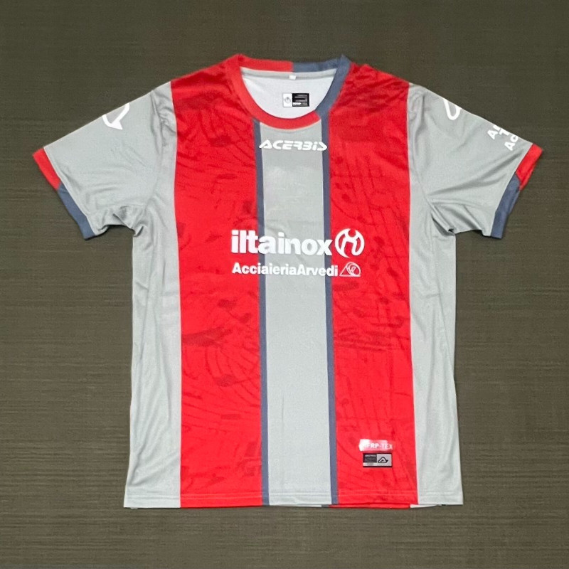 เสื้อฟุตบอลพัดลมสีแดง แขนสั้น ขนาด S-XXL แห้งเร็วจากKL Mona Home