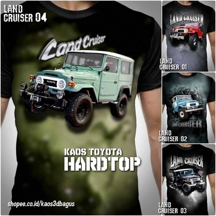 2025 แฟชั่น TOYOTA HARDTOP Land Cruiser FJ40 BJ40 CAR เสื้อยืดผู้ชายแฟชั่น Offroad CAR COMMUNITY CLU