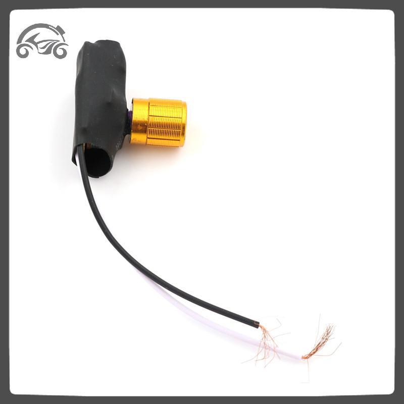 [8C11] 220V 1A Gold Tone โคมไฟตั้งโต๊ะ Full Range Dimmer สวิตช์หมุน 2 Way [8C]