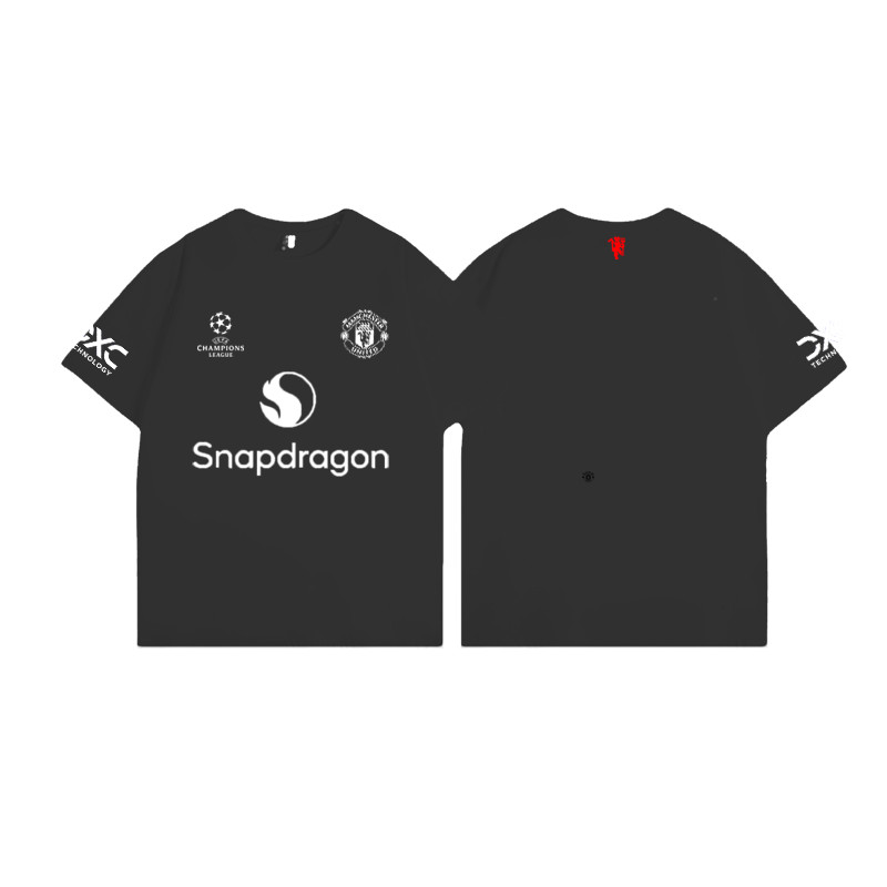 2526 พรีเมียร์ลีกฤดูกาลใหม่แมนเชสเตอร์ยูไนเต็ดเสื้อ Cunha Ronaldo เสื้อยืดแขนสั้นชุดฟุตบอลที่กำหนดเอ