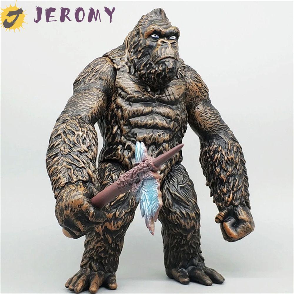 JEROMY King Kong Action Figure Collection ของขวัญเด็กพิเศษ Action Figure ตุ๊กตาของเล่นตัวเลข Monkey 