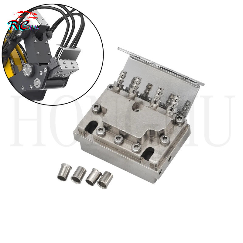 2-Way Quick Coupler สําหรับ 1/12 1/14 RC KABOLITE K970 100S HUINA LESU JDM XD MT CUT Hobby รุ่นอัพเก