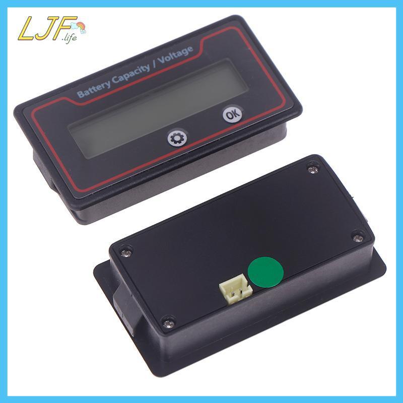 LJF ตัวบ่งชี้ระดับชาร์จ 12V 24V 36V 48V 60V 72V ความจุเครื่องทดสอบจอแสดงผล LED เครื่องทดสอบโวลต์มิเตอร์ - รูปที่ 6