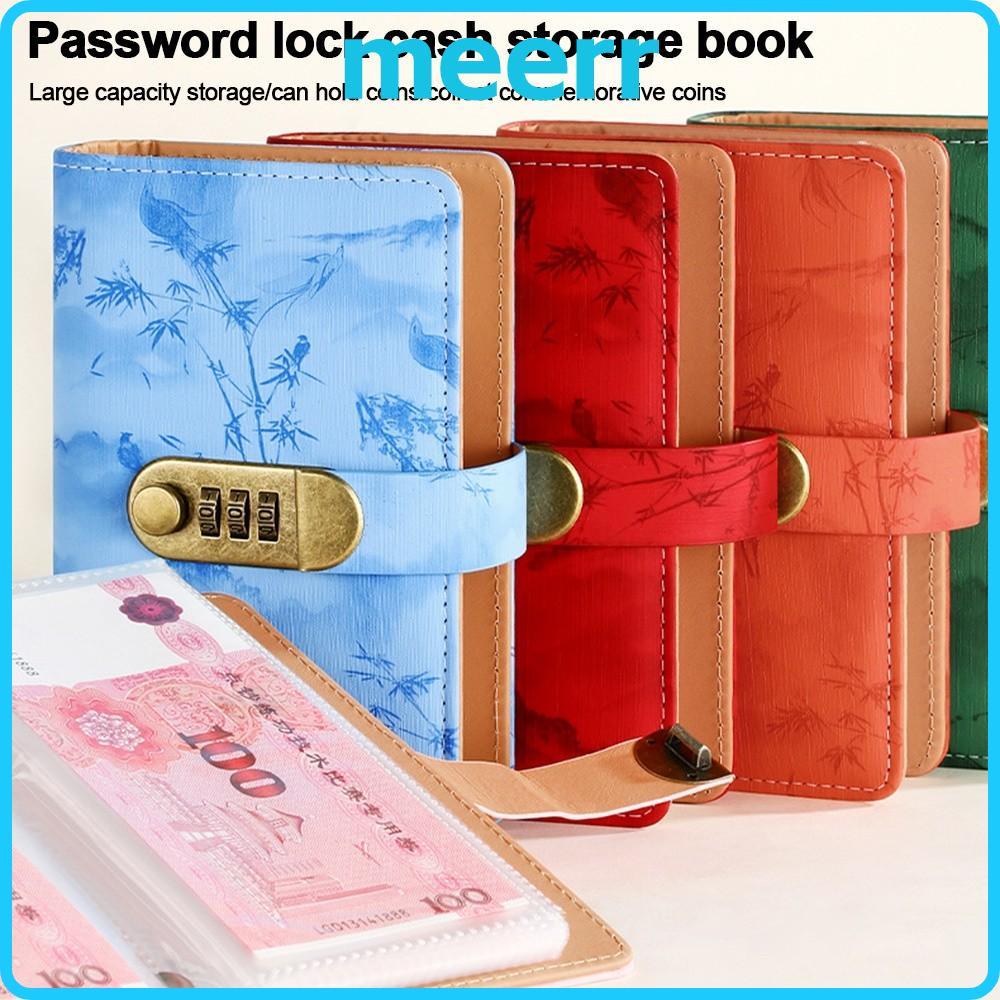 หนังสือท้าทายออมเงิน MEER, 100 ซอง PU เงินประหยัดท้าทาย, อินเทรนด์นํากลับมาใช้ใหม่มัลติฟังก์ชั่นประห