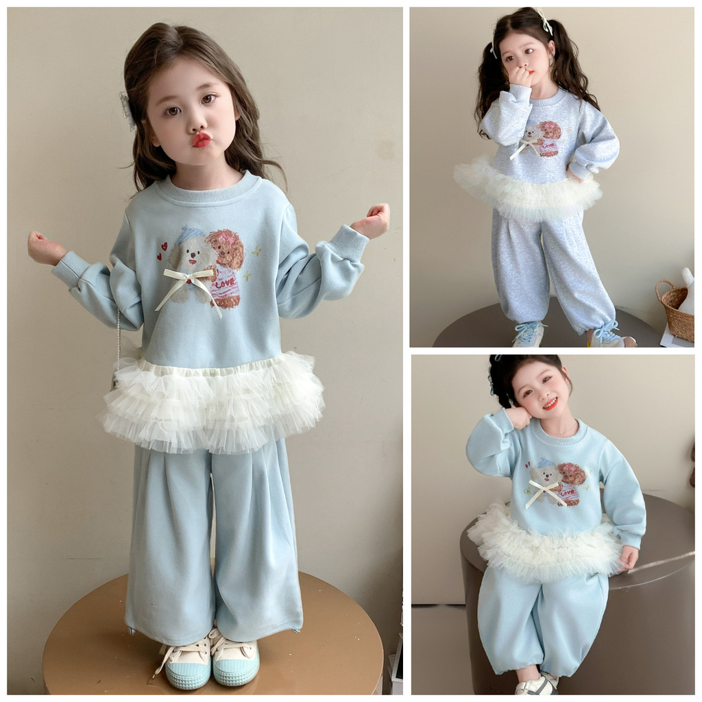 [Grojoy] (พร้อมสต็อก) สาวกางเกงขายาวแขนยาวเสื้อกันหนาวสูท 2025 สไตล์ใหม่เวอร์ชั่นเกาหลีแฟชั่นเสื้อกั