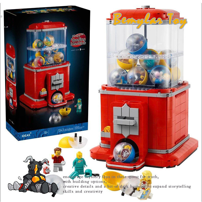 Bemular Hobby BM2X เข้ากันได้กับ 21358 Minifigure Vending Machine Building blocks ET8