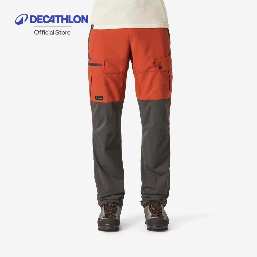 Decathlon Men'S Durable Trekking Trousers - Mt500 กางเกงขายาวผู้ชายสำหรับการเทรคกิ้งบนภูเขา รุ่น Mt5