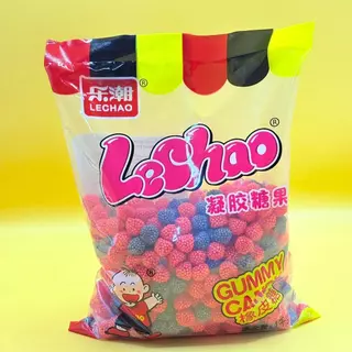 เยลลี่มิกซ์เบอร์รี่ LeChao Mixed Berry Jelly รสชาติเข้มข้น หนึบหนับ เคี้ยวเพลิน ถูกใจสายเบอร์รี่ ขนาดสุดคุ้ม 1 กิโลกรัม
