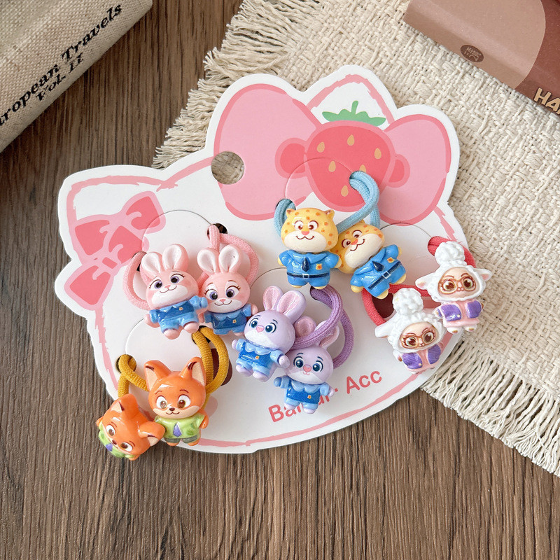 กิ๊บและสร้อยคอน้อง.cartoon resin จากซูโทเปีย จูดี้ และนิค สำหรับเด็ก ราคา ถูกที่สุด ดีลบีเคเค แกลเลอรีภาพที่ 9