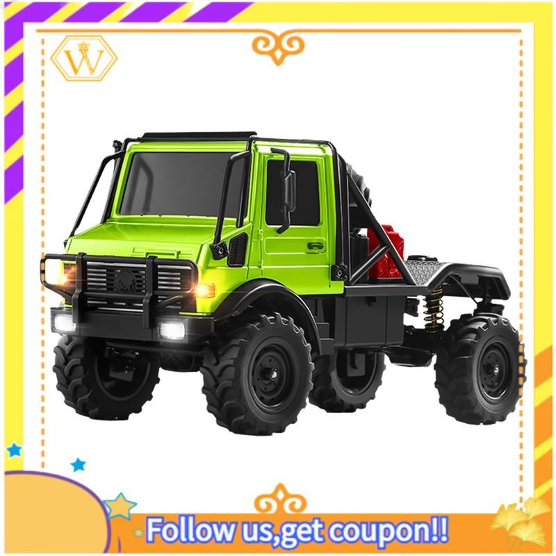 MN333 U4000 RC รถ 1/18 4WD ปีนเขารถออฟโรดโลหะด้านหน้าและด้านจําลองไฟรีโมทคอนโทรลไฟฟ้ารุ่นรถ A