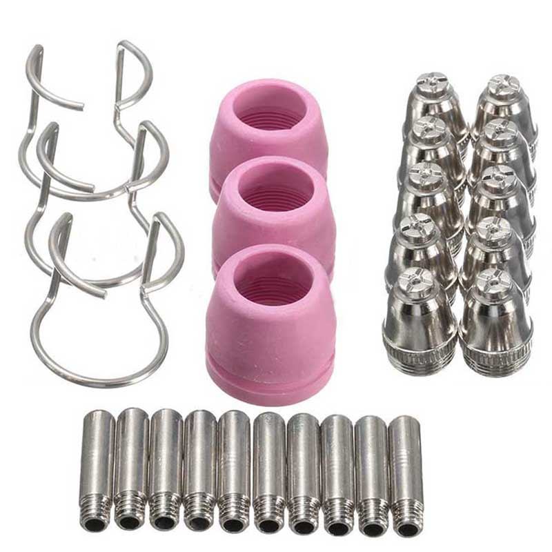 26 ชิ้น/เซ็ตเคล็ดลับตัด Nuzzle Plasma อุปกรณ์เสริมสําหรับ LTP5000D LTPDC2000D PL60