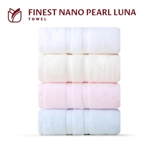Frolina Finest Nano Pearl Luna Collection ผ้าขนหนูผลิตจากฝ้ายธรรมชาติผสานผงไข่มุก