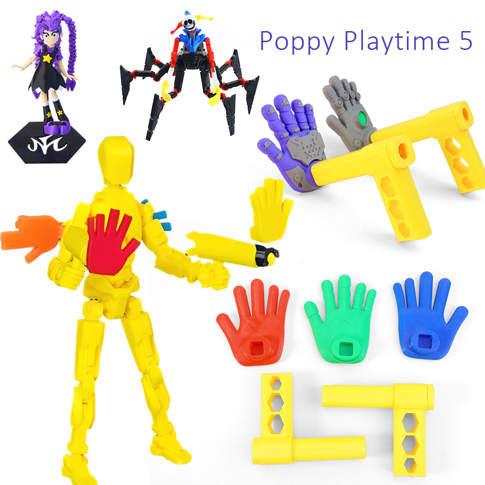 Poppy Playtime Chapter 5 Grab Pack 3D พิมพ์ต้นแบบ Action Figure ของเล่นโต๊ะเครื่องประดับของขวัญวันเกิดสําหรับแฟนๆ