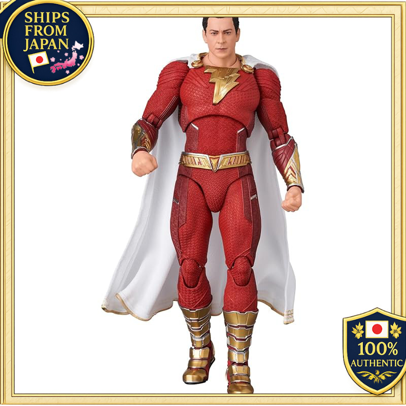 Medicom Toy MAFEX No.254 SHAZAM! FURY OF THE GODS Ver. approx 160mm non-scale painted action figure