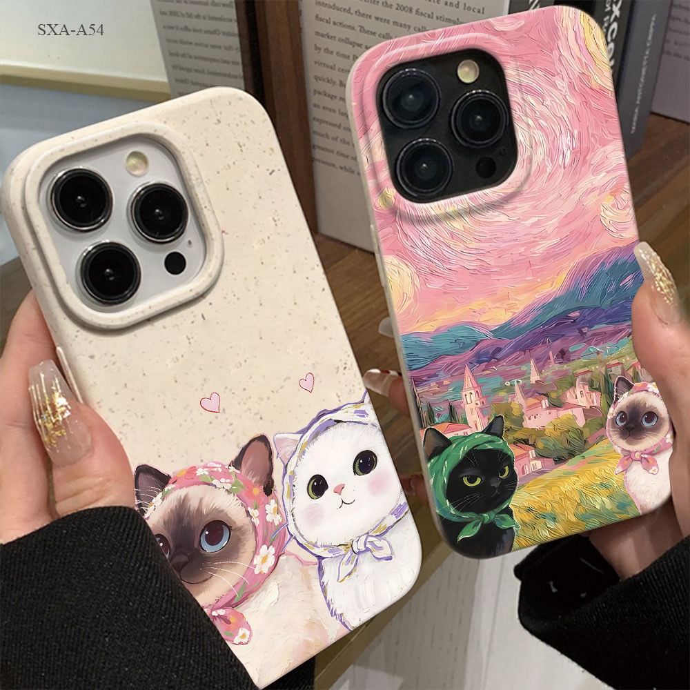 เคส For Samsung Galaxy A55 A54 A06 A53 A50S A05 A05S A12 A23 A24 A04S A03 A03S A14 A15 A20 A20S A11 A50 A51 4G 5G XMK