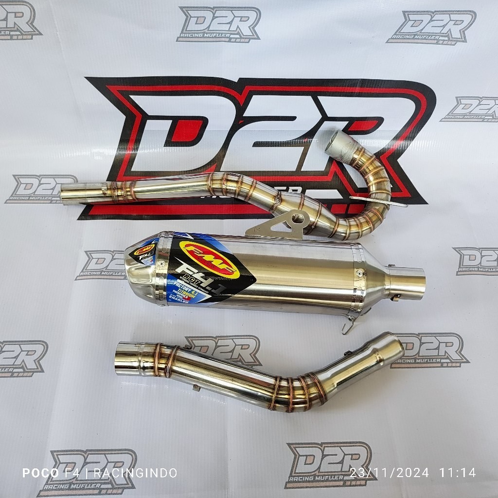 38 มม. INLET FMF F4 STANLIS FULLSET สําหรับ WR 155 XR150 XR200 XR 150/200 KLX 150 CRF 150/CRF150 D-T