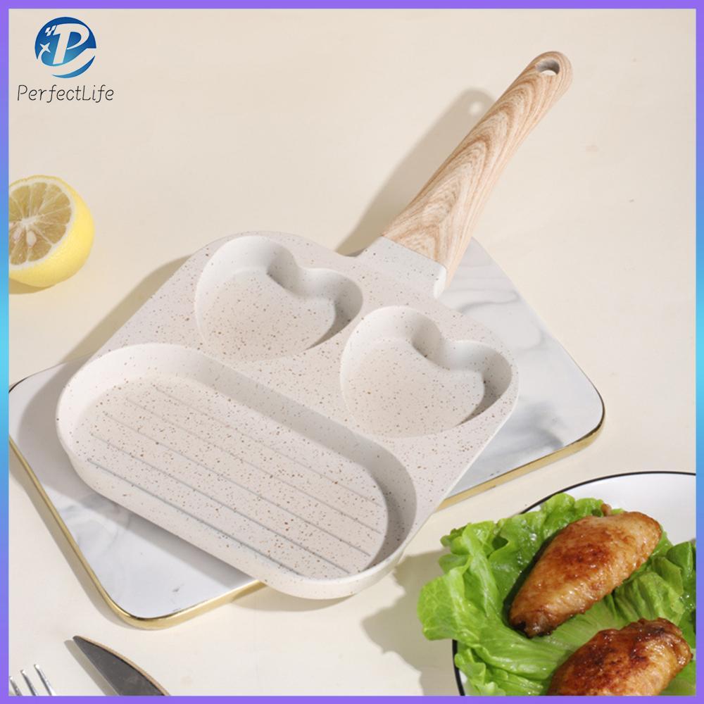 [จัดส่งในพื้นที่] Egg Nonstick Easy Clean Pan Pancake for Breakfast Pancake Burger Sandwiches เข้ากั