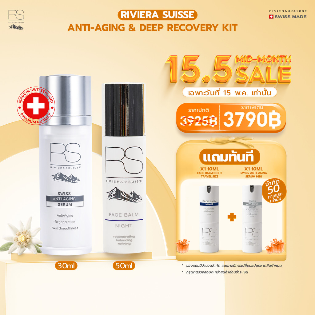 Riviera Suisse Anti-Aging & Deep Recovery Kit