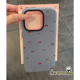 เคสโทรศัพท์ลายจุดสีแดงกับโบว์ OPPO Reno 11F 16F 16 8T 15F 5 5F 10 12 13F 12F 5z 6 6z 13 14 14F 15 11 Reno 15 14 13 Pro