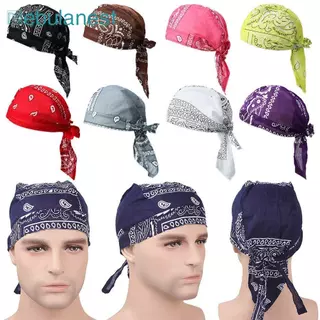 NEBULANEST หมวกโจรสลัดกีฬากลางแจ้งมะเร็ง Chemo หมวกผ้าฝ้าย Elastic Headscarf Bandana