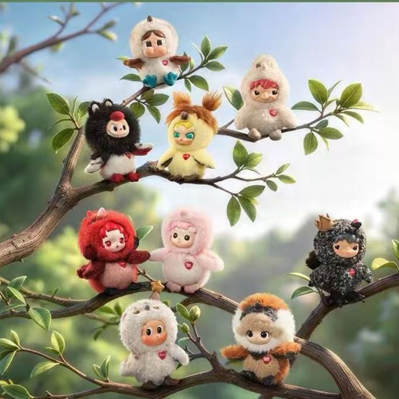 Hirono Crybaby dimoo dear birds series ของเล่นจี้ molly skullpanda TWINKLE TWINKLE V3YF