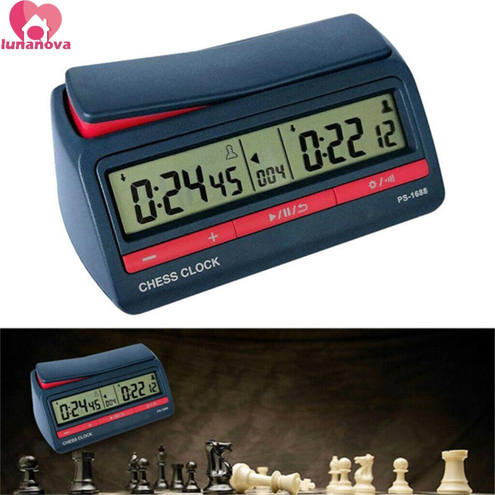 LUNANOVA Chess Clock Chess Games Tools Entertainment for Chinese Chess Board Game Playing Chess Acce